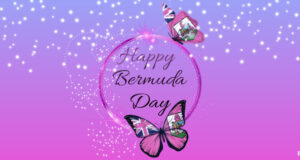 Bermuda Day Butterflies Facebook Cover & Phone Wallpaper