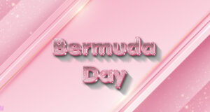 Pink Diamond Bermuda Day Facebook Cover & Phone Wallpaper