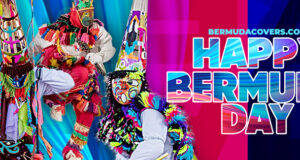 Triple Line Look Gombeys Happy Bermuda Day Facebook Cover & Phone Wallpaper