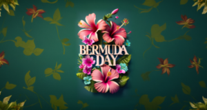 Bermuda Day Flowers Facebook Cover & Phone Wallpaper