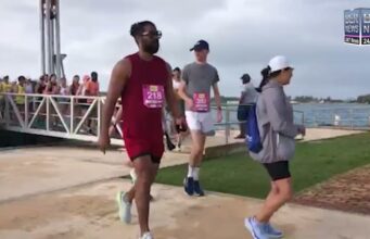 2025 | Bermuda Day Athletes Arrive Via Ferry