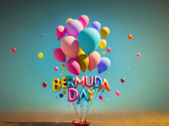 Bermuda Day Balloons Facebook Cover & Phone Wallpaper