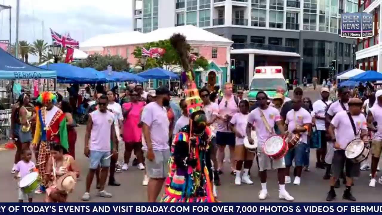 2024 Live Replay Gombeys In Bermuda Day Parade